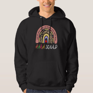Sudadera Profesor Paraprofesional Paraíso Arcoiris Para Squ