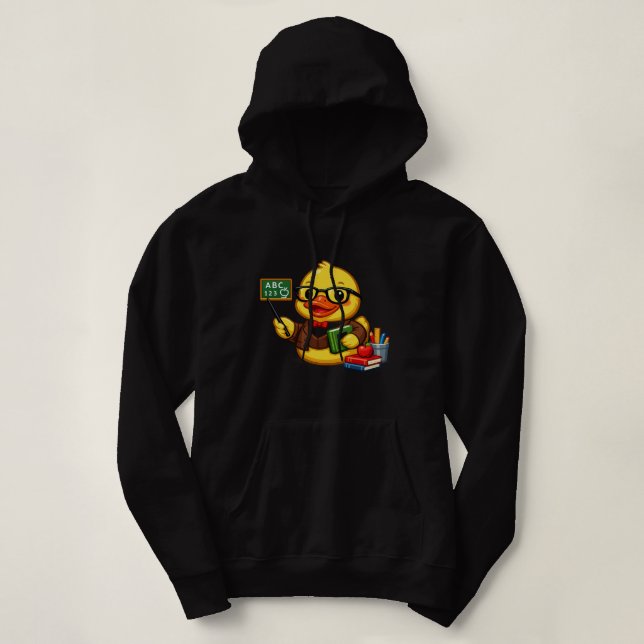 Sudadera Profesor Pato de Goma (Diseño del anverso)