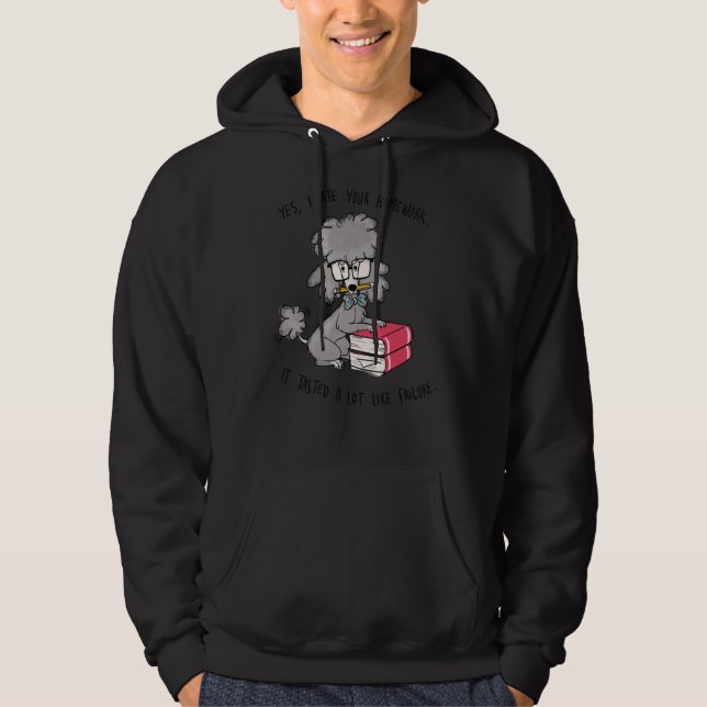 Sudadera Profesor Poodle (Anverso)
