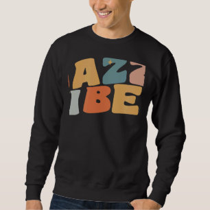 Sudadera Profesor Vibraciones de Jazz Retro Mujeres Niños