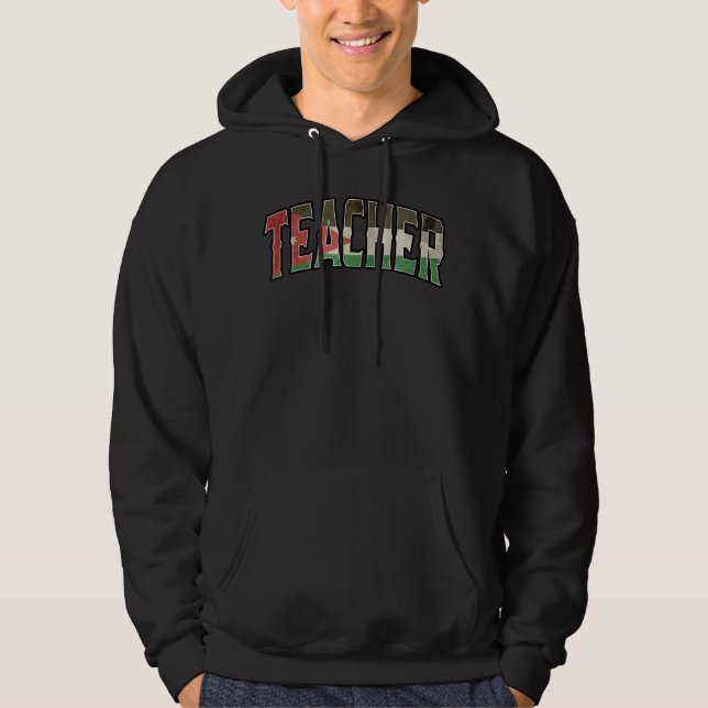 Sudadera Profesora Bandera de Adn del Patrimonio de la Huma (Anverso)