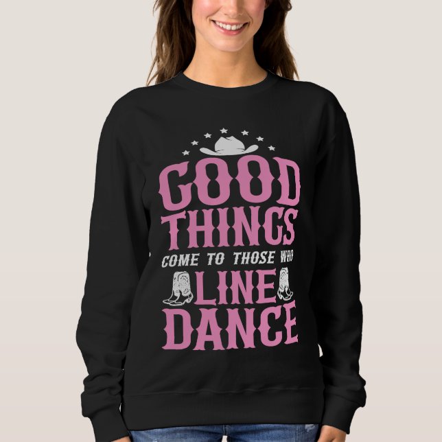 Sudadera Profesora de Baile en Línea Cosas Buenas (Anverso)