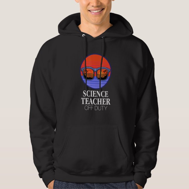 Sudadera Profesora de Ciencia de Duty Summer Sungafas de so (Anverso)