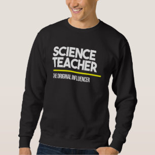 Sudadera Profesora De Ciencia Influencia Original Media Sc