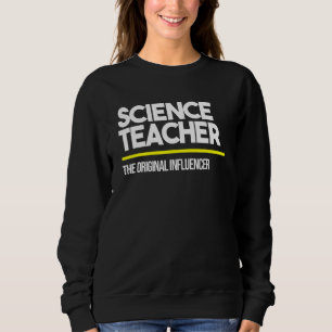 Sudadera Profesora De Ciencia Influencia Original Media Sc