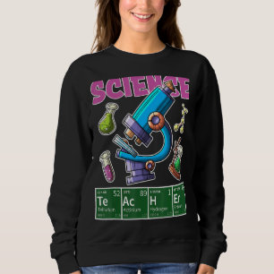 Sudadera Profesora de Ciencia Teatro de Química Periódica