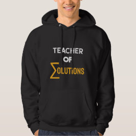 Sudadera Profesora de Direcciones de Matemáticas de Álgebra