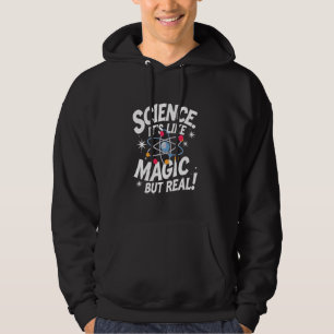 Sudadera Profesora de Diseño de Átomo Geek Science Magic Fu