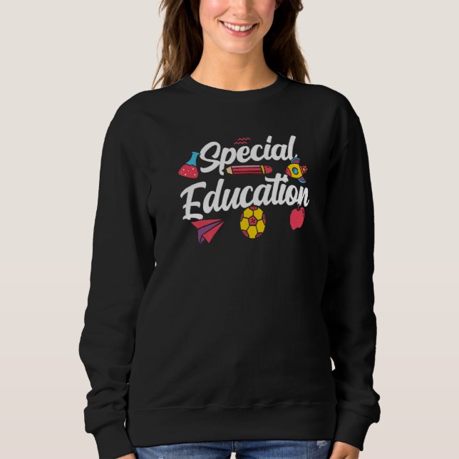 Sudadera Profesora de Educación Especial Sped Cute Awarenes (Anverso)
