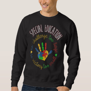 Sudadera Profesora de Educación Especial y Concienciación s
