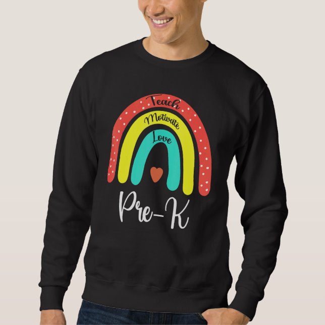 Sudadera Profesora De Equipo Preuniversitario De Primer Día (Anverso)