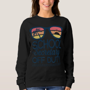 Sudadera Profesora de escuela sin servicio gafas de sol pla