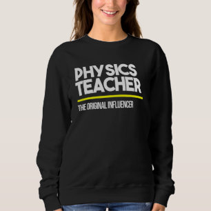 Sudadera Profesora De Física Influencia Original Media Sc