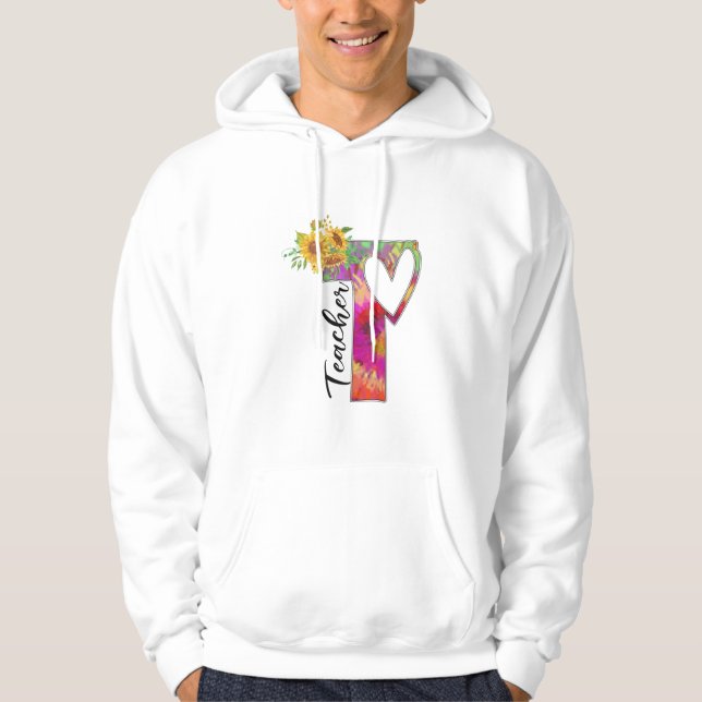 Sudadera Profesora de Flores de Arte (Anverso)