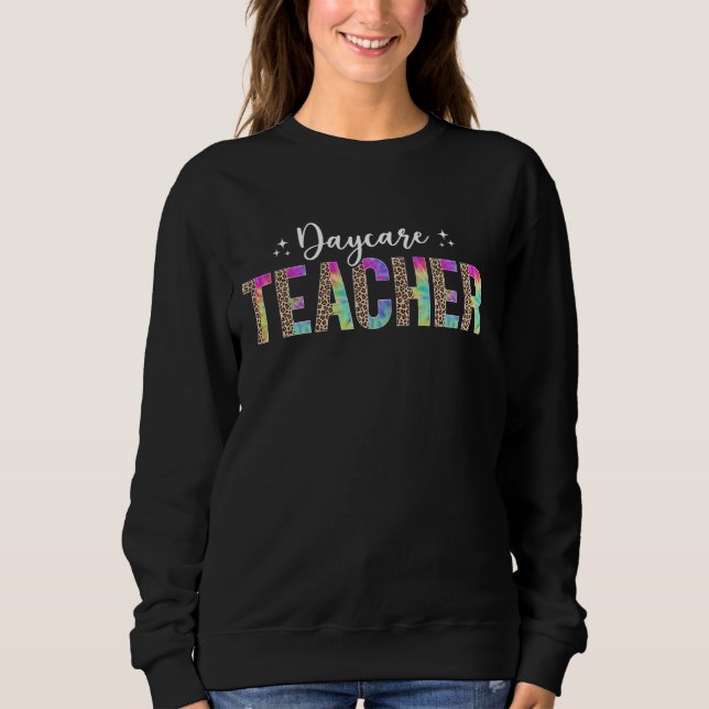 Sudadera Profesora de guardería de vuelta a la escuela Le (Anverso)