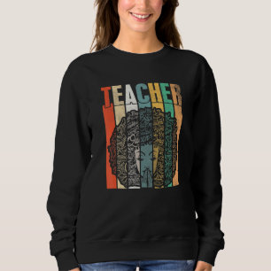 Sudadera Profesora de Historia Negra Mujeres Africanas Herm