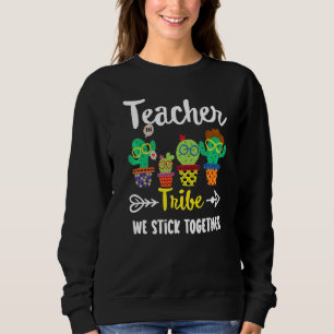 Sudadera Profesora de la Escuela de Tribu Maestra Cactus Cr