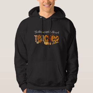 Sudadera Profesora de la organización otoño Agradecida bend