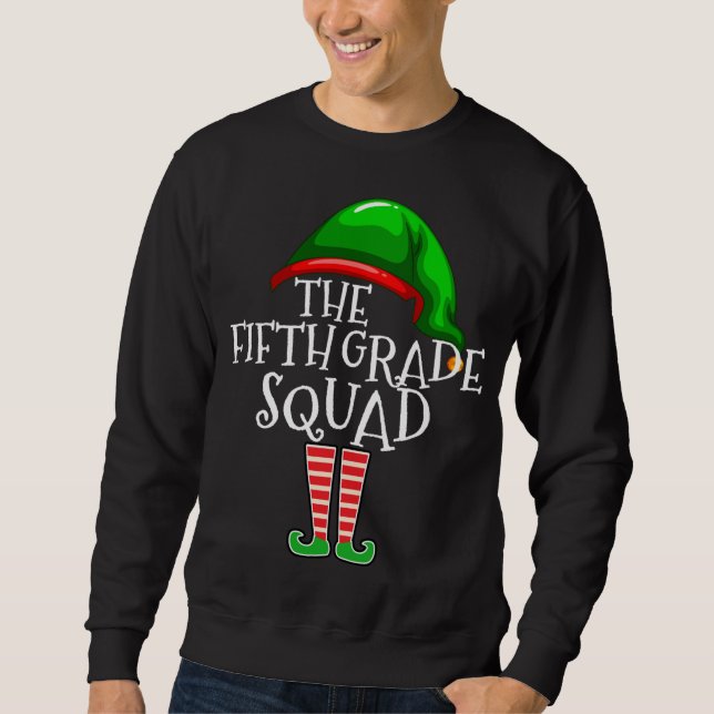 Sudadera Profesora de Navidades de Confrontación Elf de qui (Anverso)