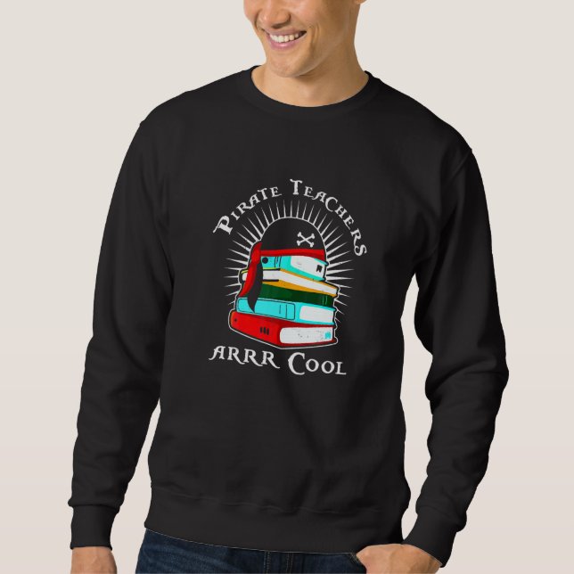 Sudadera Profesora de Piratas Educativa (Anverso)