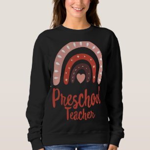 Sudadera Profesora De Preescolar De Vuelta A La Guardería E