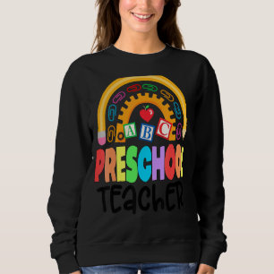 Sudadera Profesora De Preescolar De Vuelta A La Guardería E