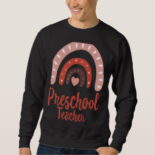 Sudadera Profesora De Preescolar De Vuelta A La Guardería E