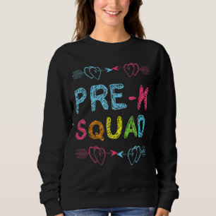 Sudadera Profesora de Preescolar Squad de Preescolar de vue