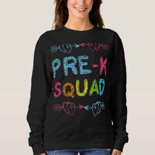 Sudadera Profesora de Preescolar Squad de Preescolar de vue