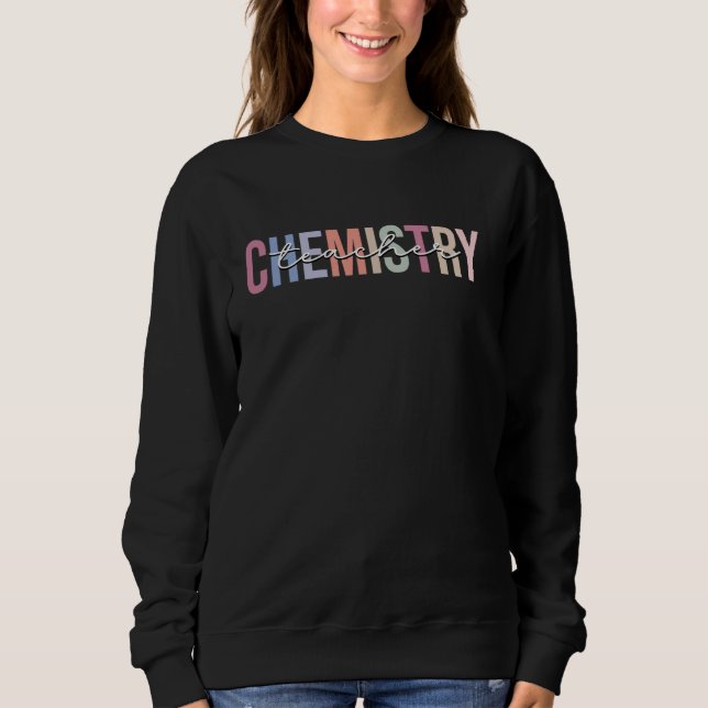 Sudadera Profesora de Química Química (Anverso)