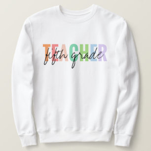 Sudadera Profesora de quinto grado Unisex