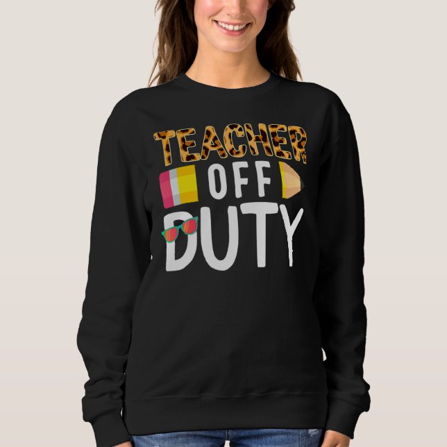 Sudadera Profesora De Trabajo Feliz Día De Maestra (Anverso)