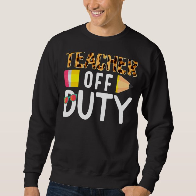 Sudadera Profesora De Trabajo Feliz Día De Maestra (Anverso)