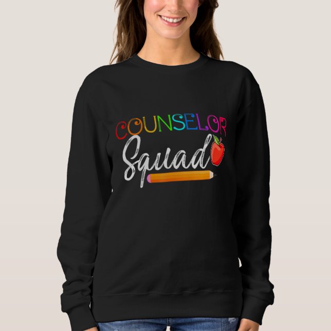 Sudadera Profesora del Escuadrón de Consejeros de vuelta a  (Anverso)