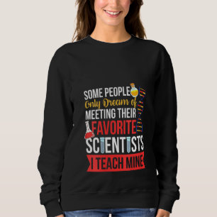 Sudadera Profesora divertida enseño a mi científico favorit