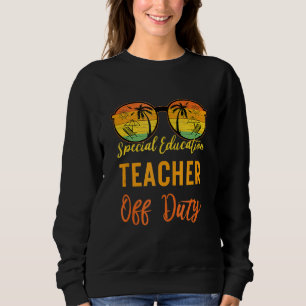 Sudadera Profesora Especial De Educación En El Fin De Servi