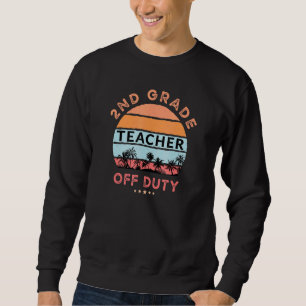 Sudadera Profesora fuera de la escuela de servicio Vacacion