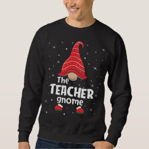 Sudadera Profesora Gnome Familia Matando Navidades Funny Pa