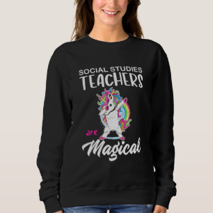 Sudadera Profesores de Estudios Sociales Son Magicos De Uni