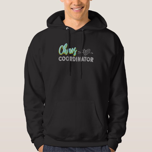Sudadera Profesores de guarderías Maestros Coordinador de C (Anverso)