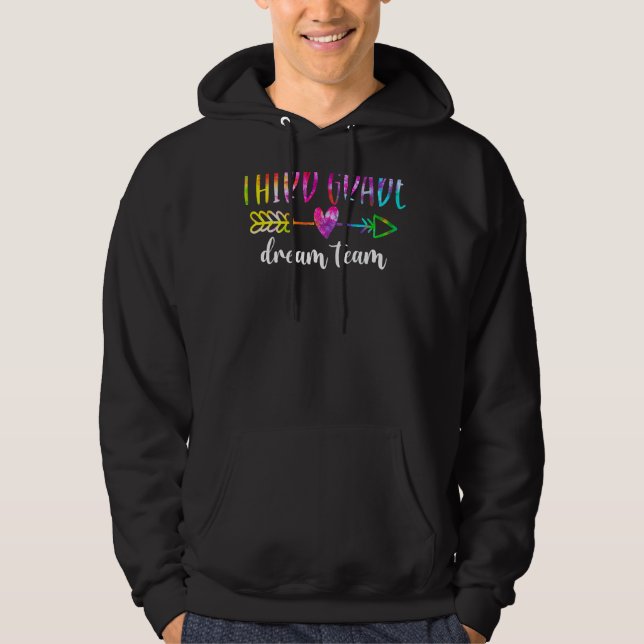 Sudadera Profesores De Tercer Grado Del Equipo De Sueño De  (Anverso)
