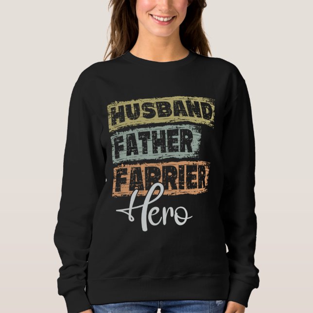 Sudadera Profession dad hero father Farrier (Anverso)
