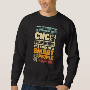 Sudadera Programa Cnc Machinist Metalworker Machining Cnc