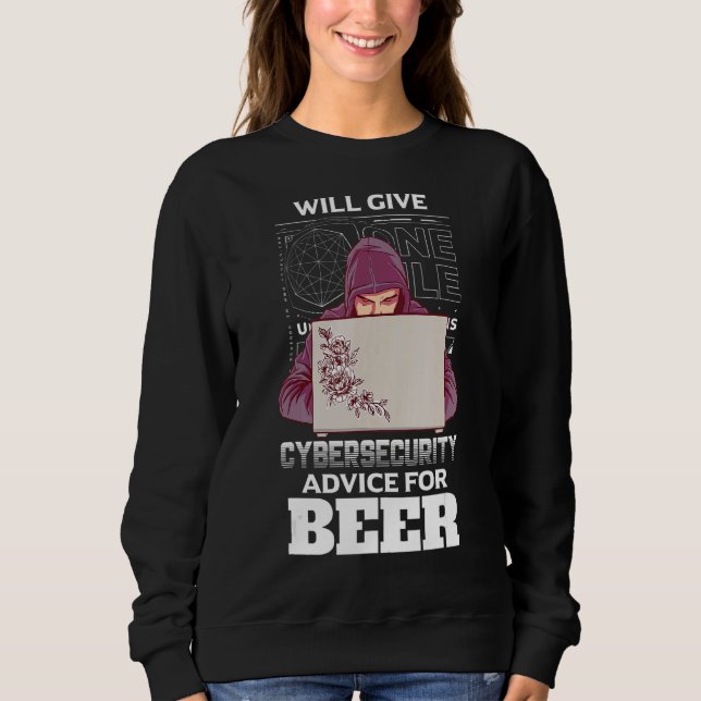 Sudadera Programa de Ciberseguridad del Asesor de Beer de H (Anverso)