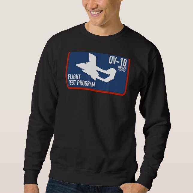 Sudadera Programa De Prueba De Vuelo Ov 10 (Anverso)