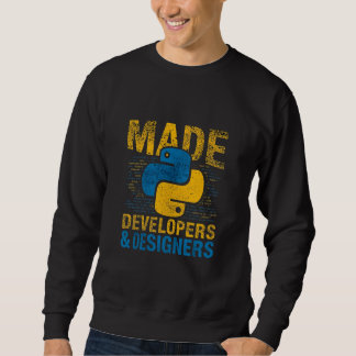 Sudadera Programa Python para Desarrolladores y Diseñadores