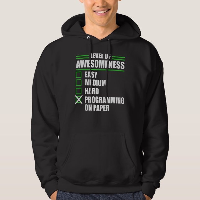Sudadera Programación De Programadores En Ciencias De Compu (Anverso)