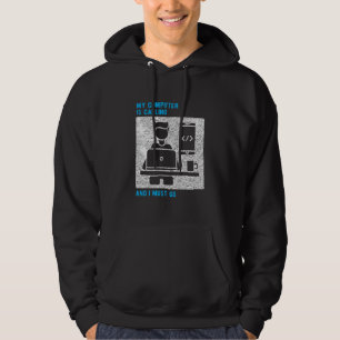 Sudadera Programador al que llama mi equipo