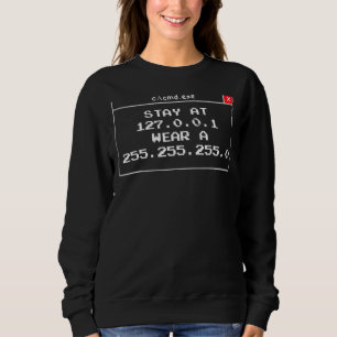 Sudadera Programador Código binario Codificación Computador