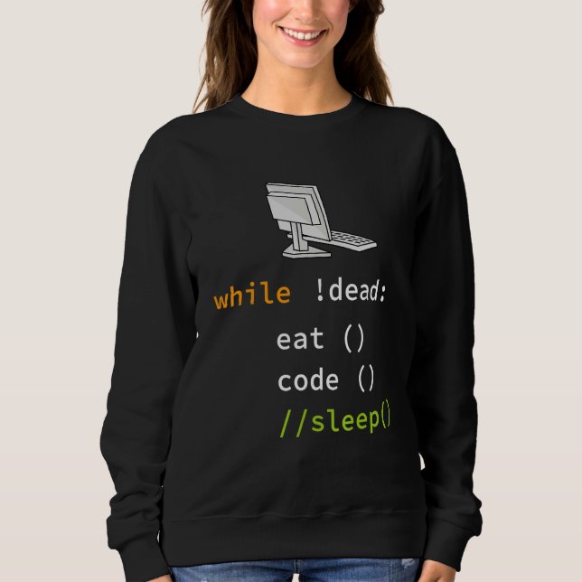 Sudadera Programador de codificación Desarrollador de softw (Anverso)